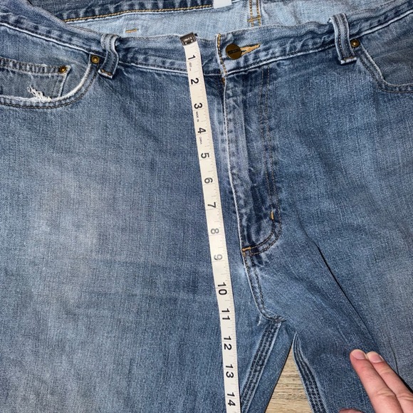 Carhartt Men's Loose Straight Denim Jeans 38x31 - Picture 3 of 7